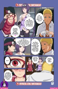 Boruto x kakei hentai manga