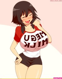 Mega tits milk