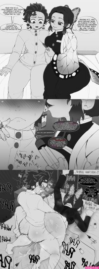 Post 4382667: BlackWhiplash comic DemonSlayer:KimetsunoYaiba ShinobuKocho TanjiroKamado