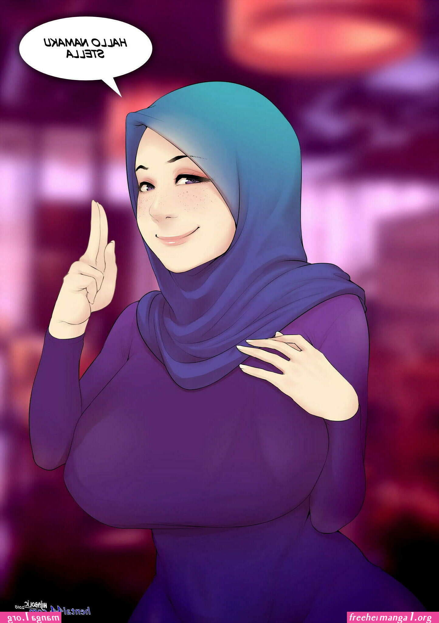 Manga hentai hijab subtitle indonesia