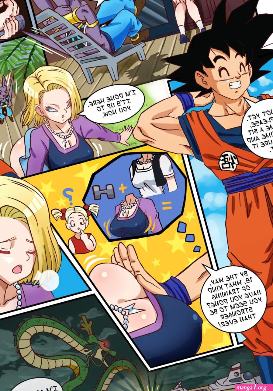 Android 18 Beerus Saga Hentai Comic Dragon Ball Super by Pink Pawg
