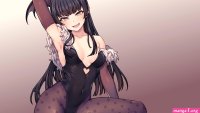 kawaii sexy anime pretty vampire morrigan babe cute 3840x2160