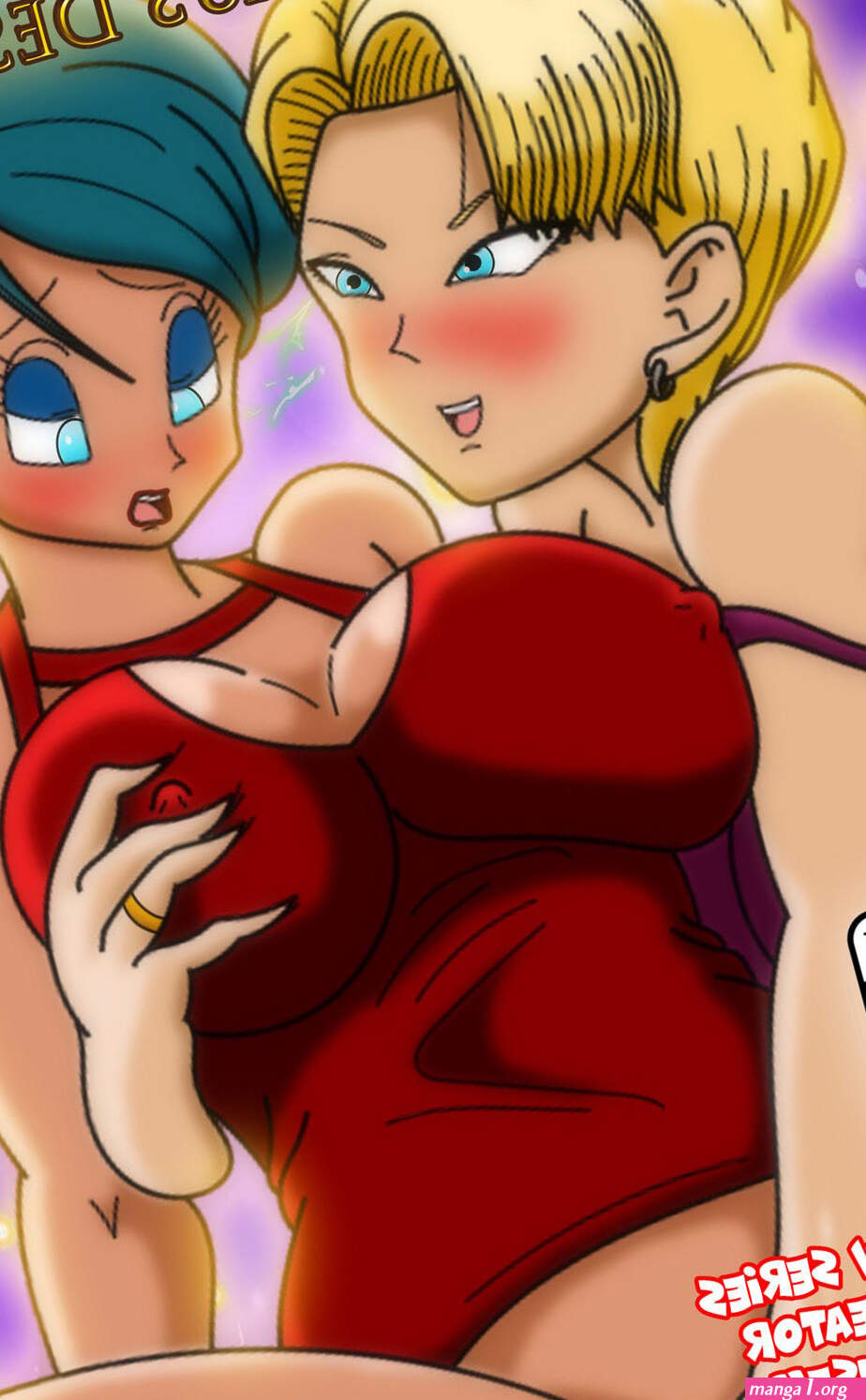 Android 18 fodendo a Bulma