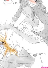 EXCLUSIVE: Mikan facefarting Hisoko WIP by Lazei from Patreon