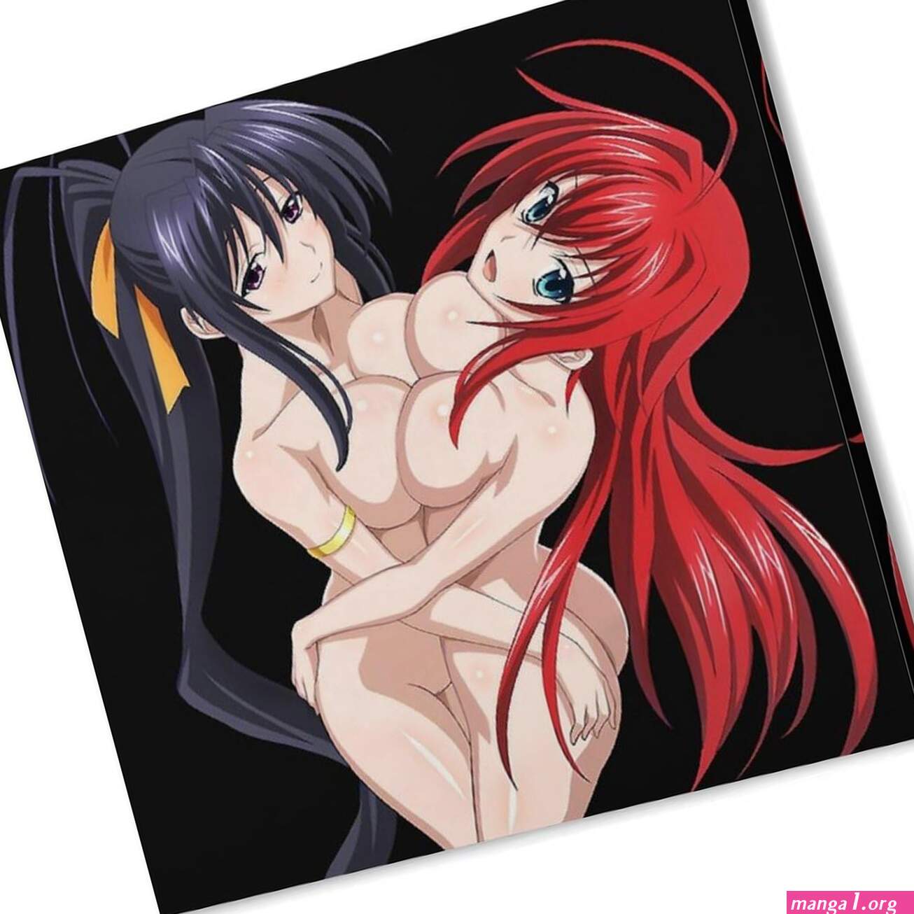 : Akeno Himejima Sexy Hentai Anime Rias Gremory High School DxD. Sticker Poster Canvas Wall Art Poster Decorative Bedroom Modern Home Print Picture Artworks Posters 20x20inch50x50cm: Posters Prints