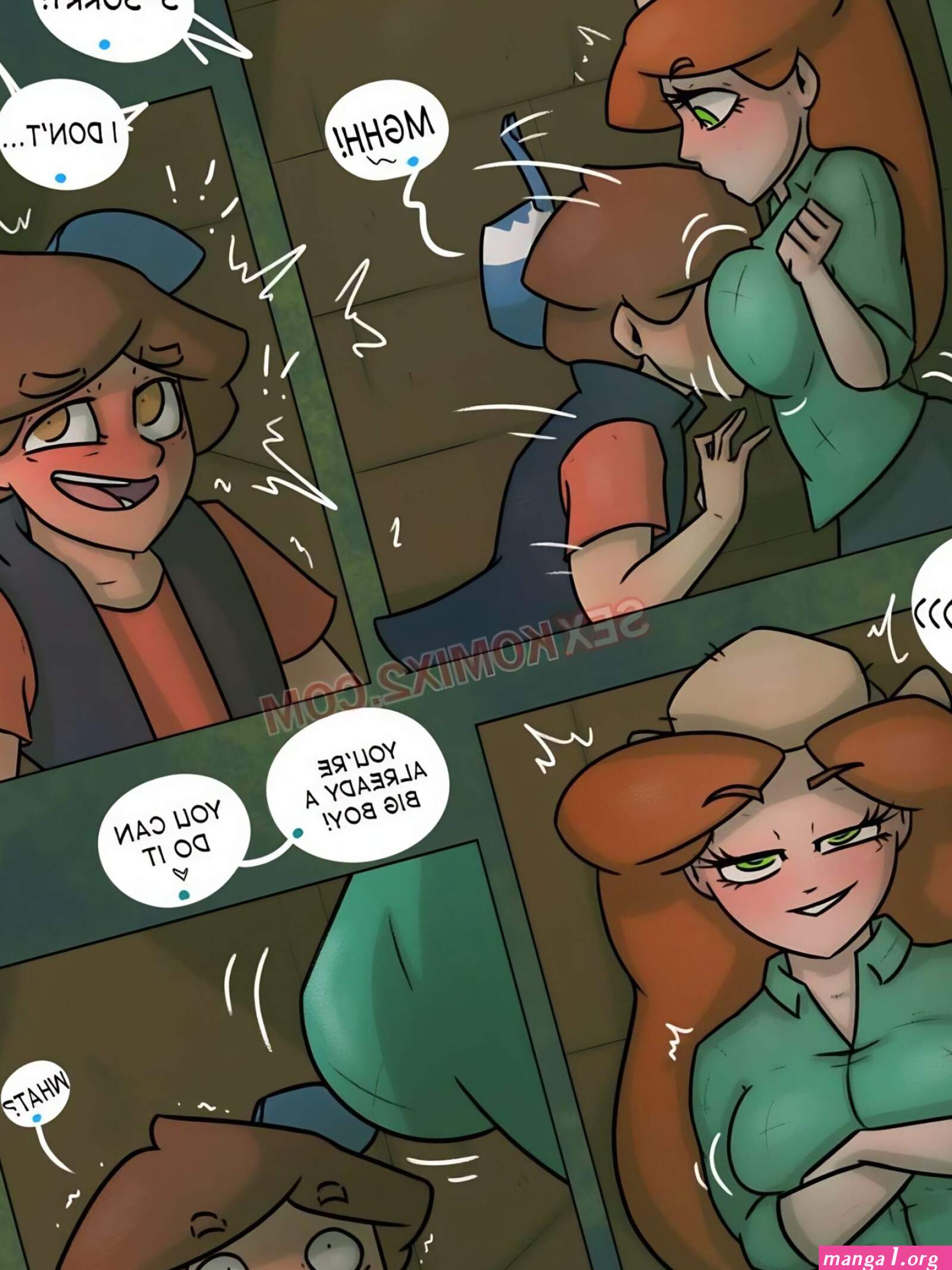 Gravity Falls Love Triangle Unveiled in Bunker 6alexalexalex6