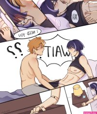 ylilio new chiscara art !! on X: NSFW chiscara but scara has a removable dick like those nsfw anime figures