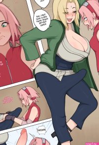 Tsunade X Sakura Secret Jutsu: The Futanari By Afrobull