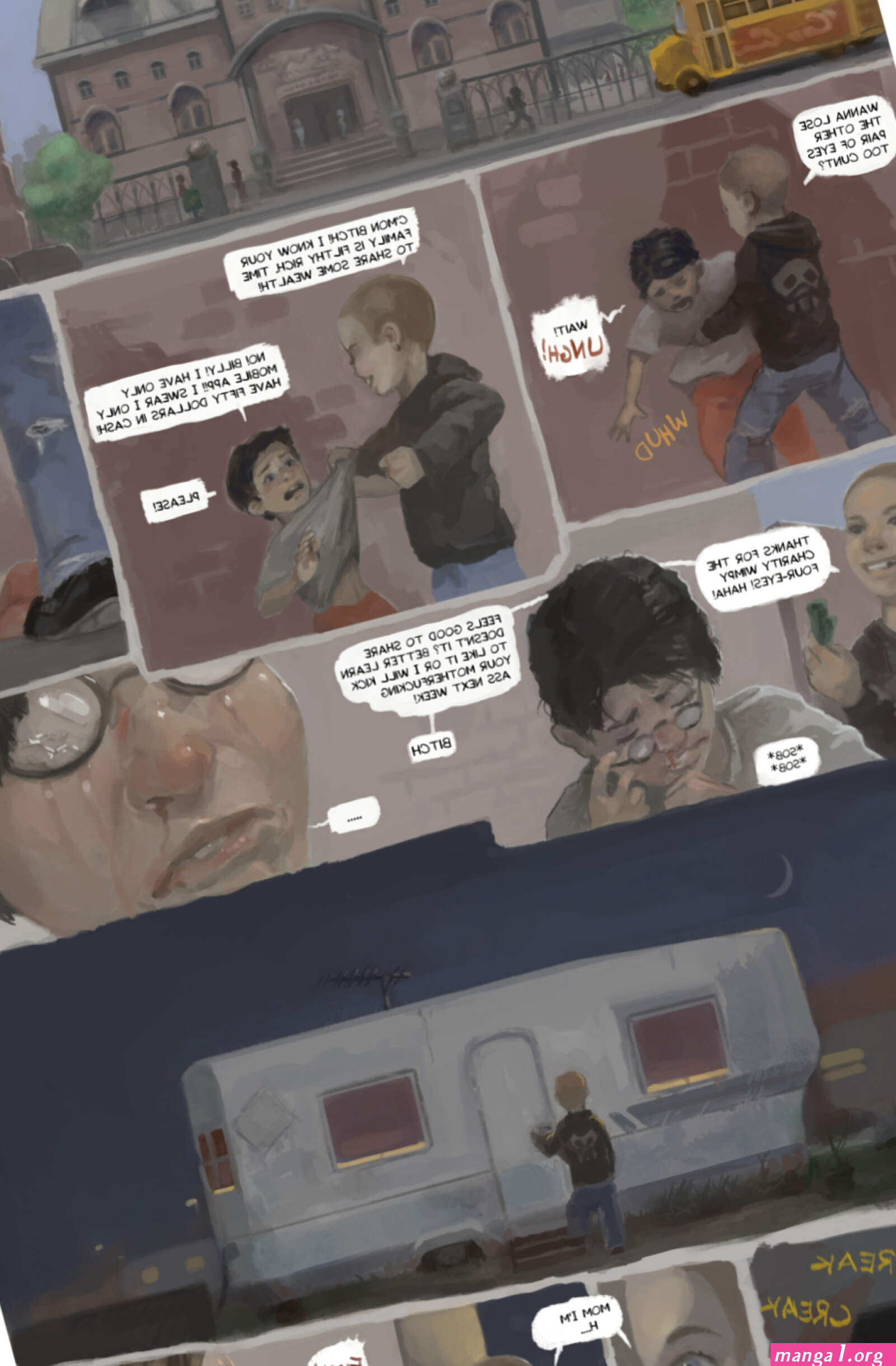 The Bully Porn comic Cartoon porn comics Rule 34 comic