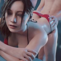 Claire Redfield hardcore cartoon Resident Evil by Idemi