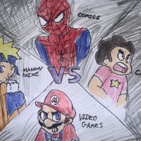 Comic VS MangaAnime VS Cartoon VS Video Game by MatthewDraws9066 on DeviantArt