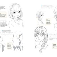 How to Draw Hairstyles for Manga by Studio Hard Deluxe