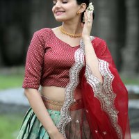 LATEST GAJJI SILK LEHENGA CHOLI DESIGNS