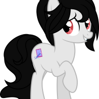 Mlp Fim Ponified Kak Ros happy vector by luckreza8 on DeviantArt