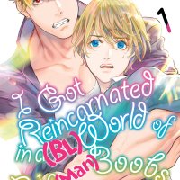I Got Reincarnated in A BL World of Big Man Boobs Manga Volume 1