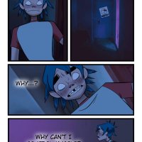 2D and Noodle porn comic