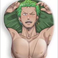 Custom One Piece Breast Boobs Manga 3D Wrist Rest Anime Mouse Pads