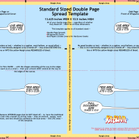 Standard Sized Double Page Spread Template