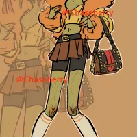 Zombie party girl adopt