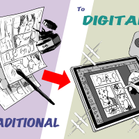 Cmo pasar del manga tradicional al manga digital? por Plushelisa