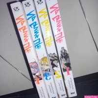 No Guns Life manga 1-4 Like new