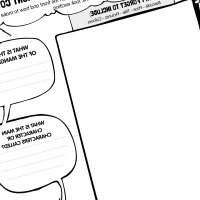 Free Downloadable Manga Worksheet
